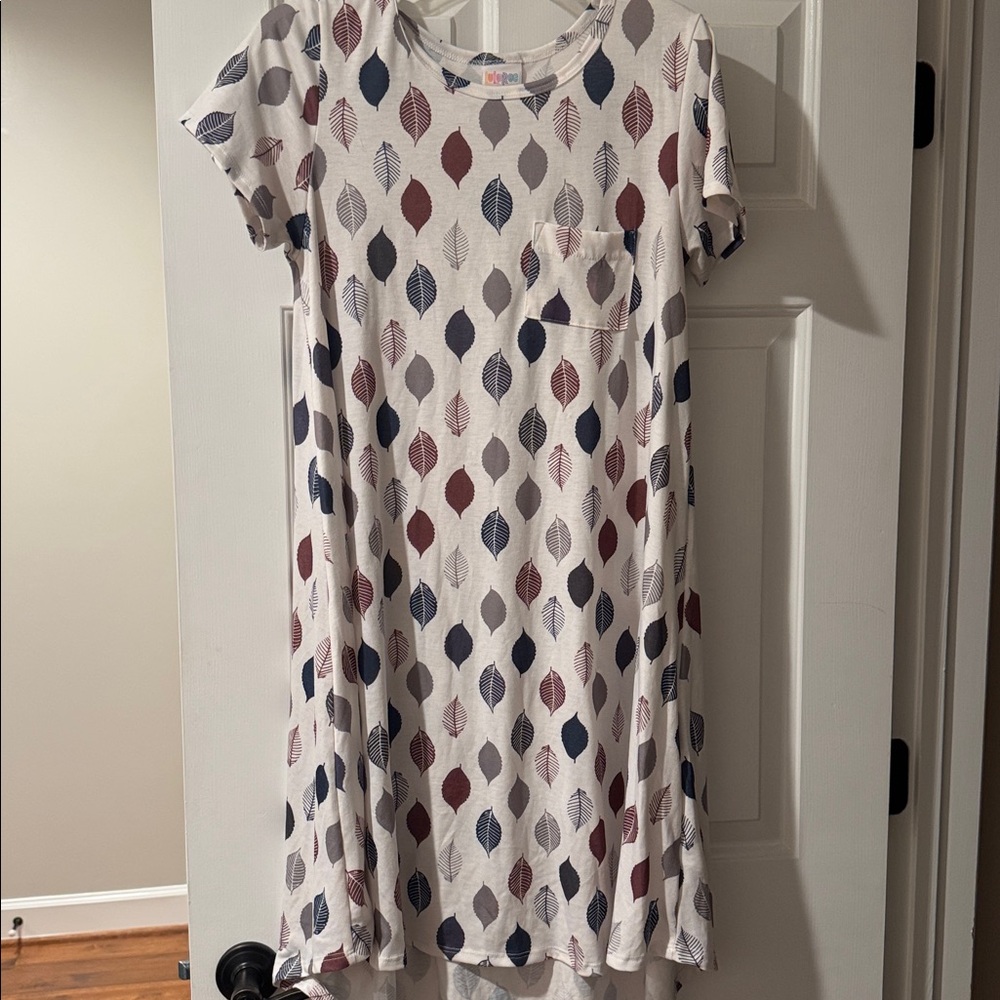 Women’s Small LulaRoe Leaf Print Carly 🍁